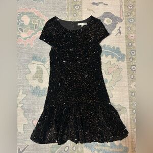 Allison & Kelly black sequin dress. Girl’s juniors size medium.